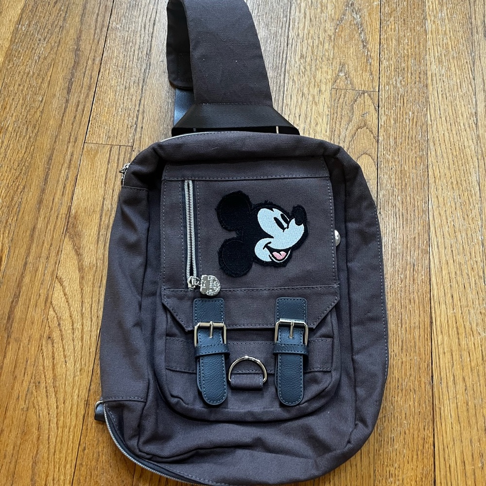 Disney Black Mickey Mouse Backpack - image 1